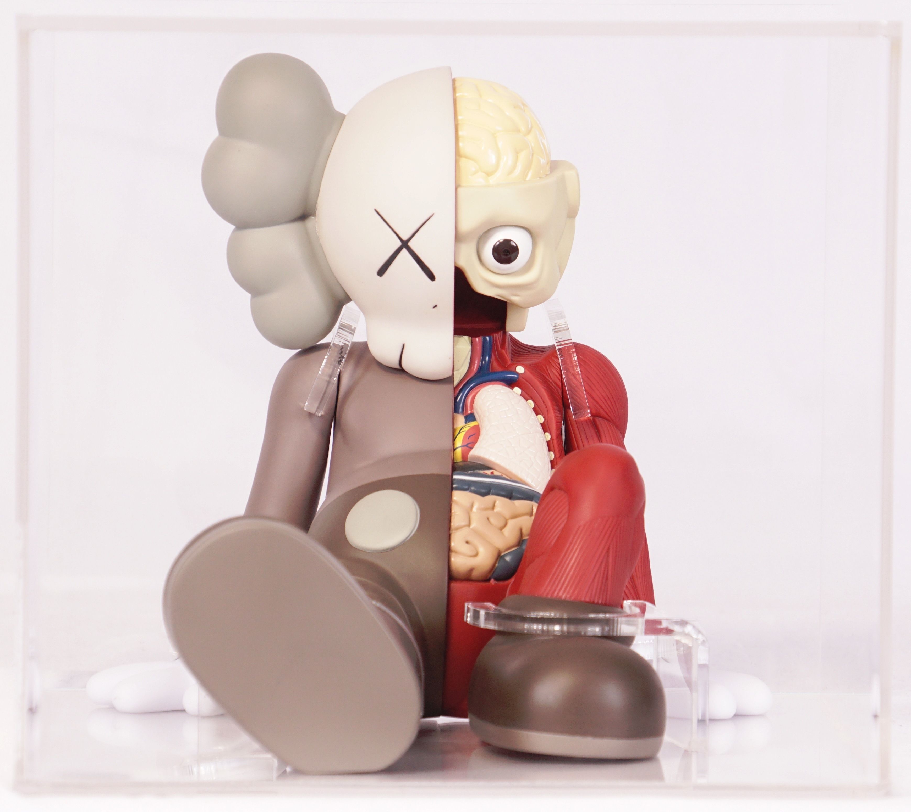 KAWS Resting Place Vinyl Figure Brown - US