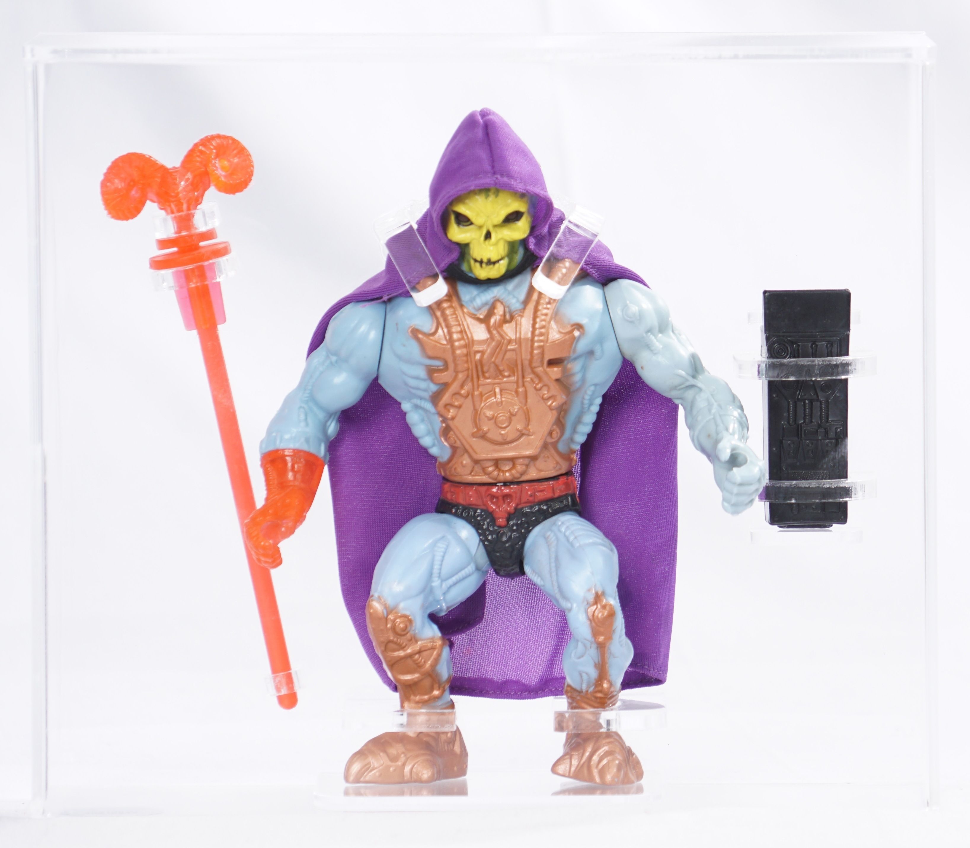 Masters of the Universe - Laser Light Skeletor / Skeletor Eclat Funeste Ojos de Fuego (carte