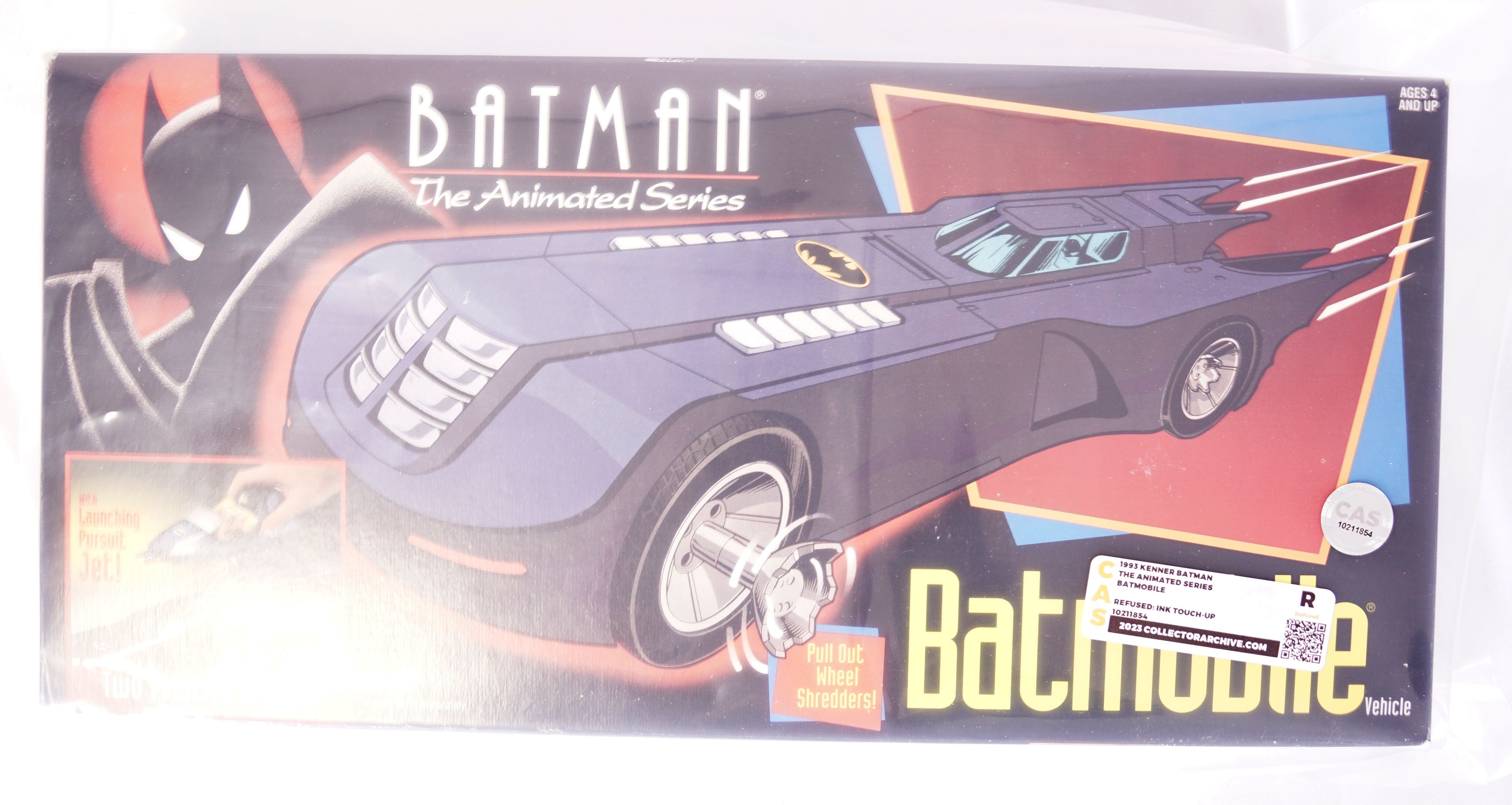 1993 Kenner Batman The Animated Series Boxed Vehicle - Batmobile