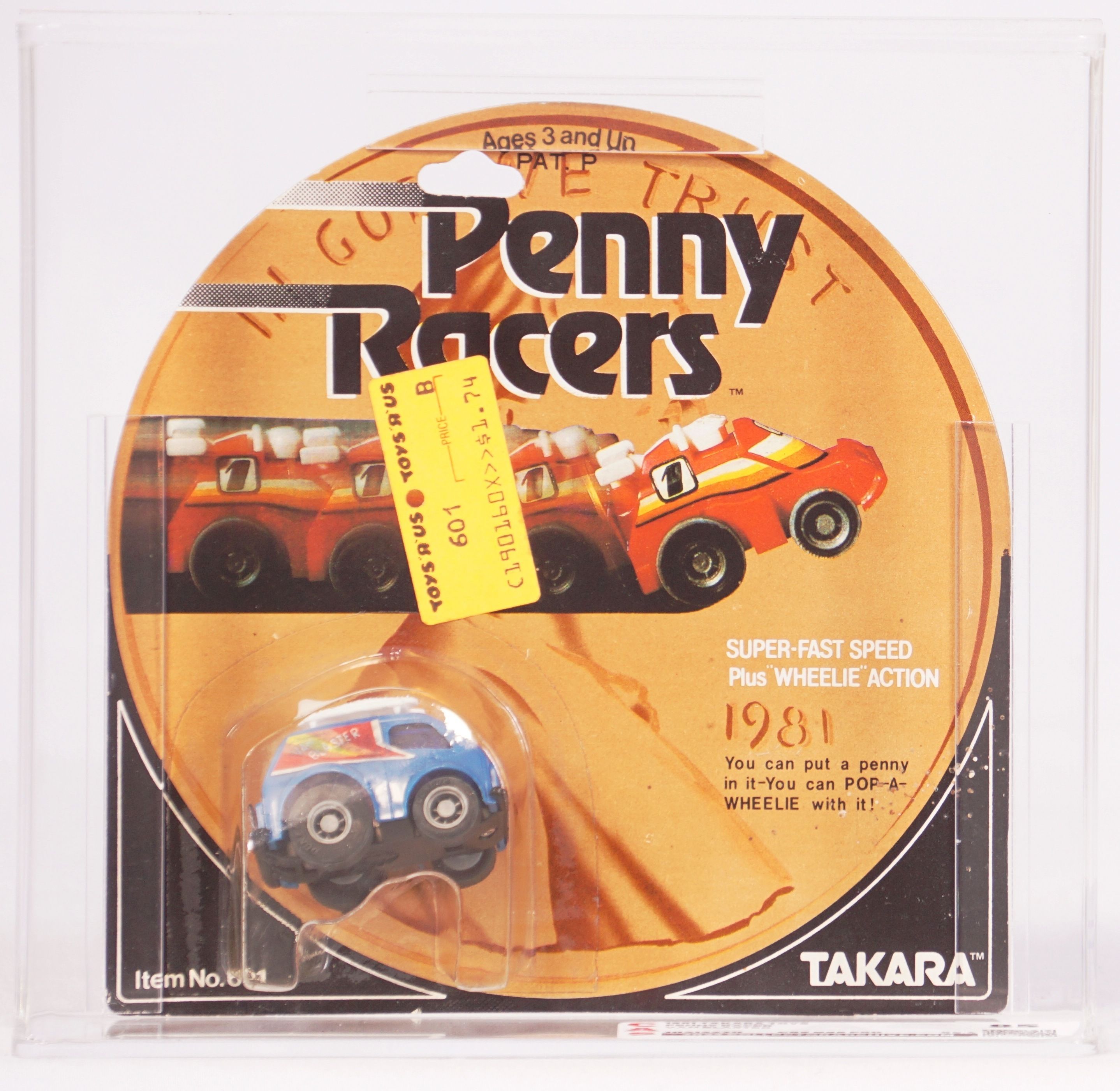 1981 Takara Penny Racers Carded Vehicle - Van Blaster