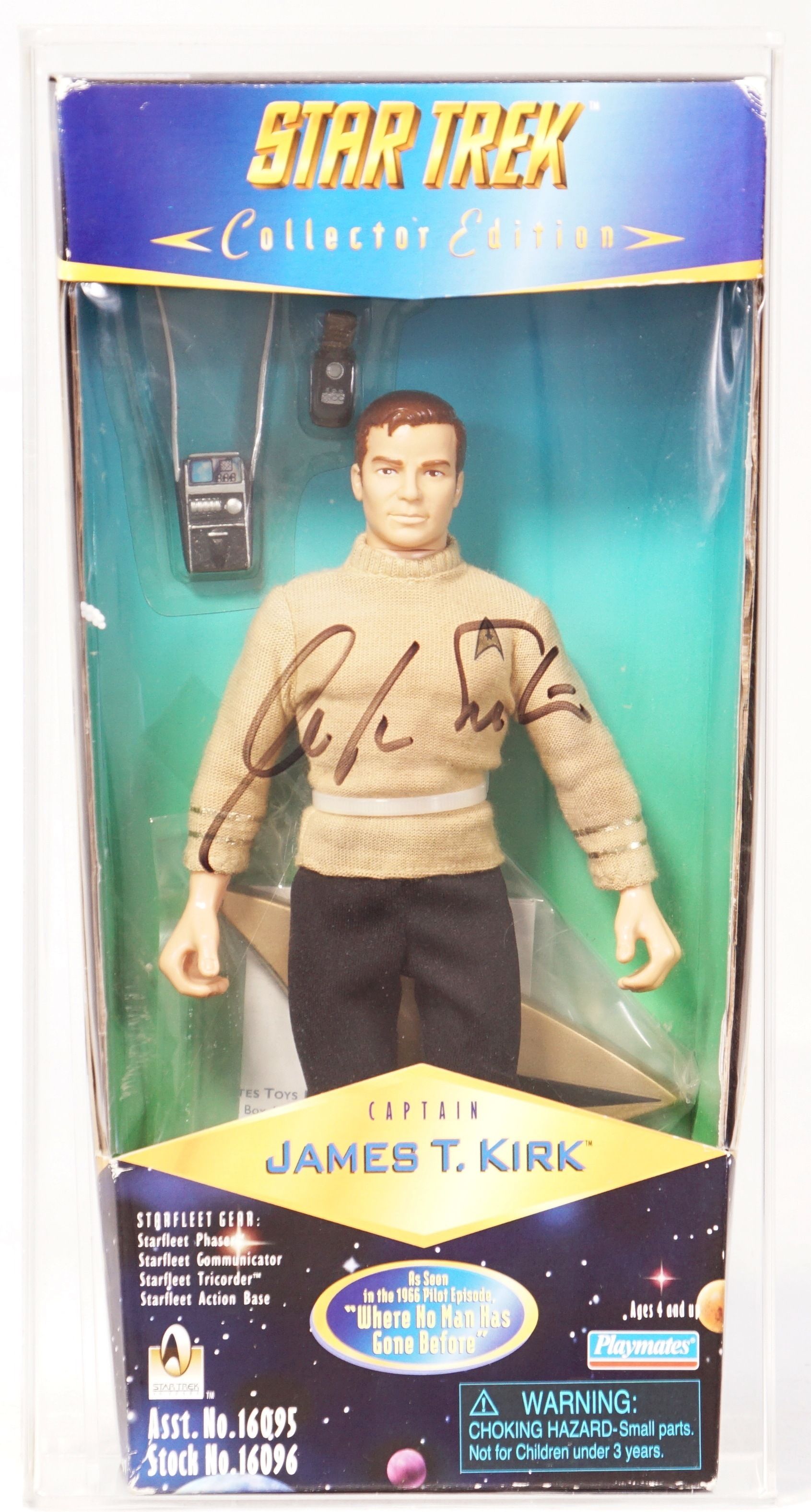 CUSTOM 1996 Playmates Star Trek Collector Edition Boxed Action