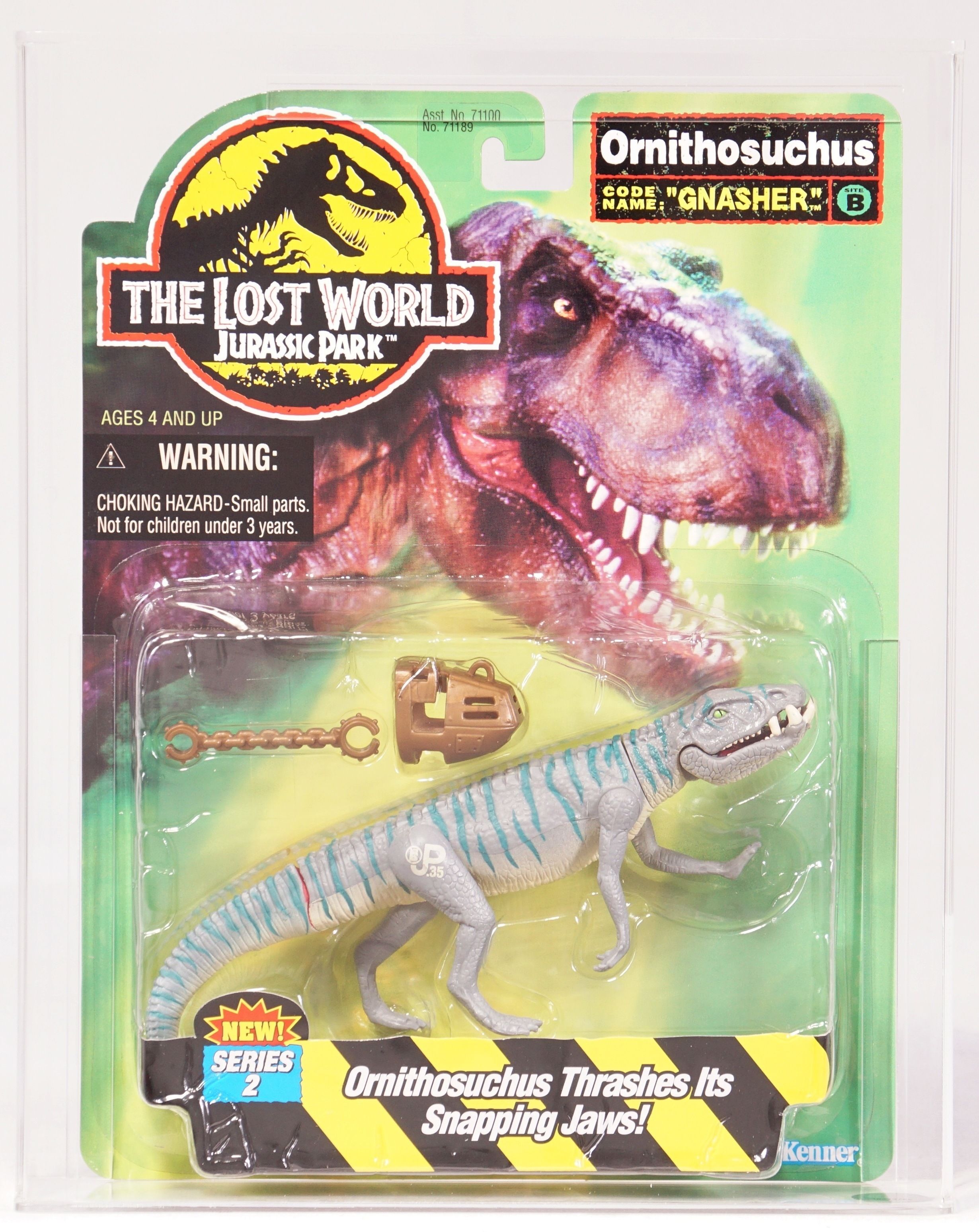 1997 Kenner Jurassic Park The Lost World Carded Dinosaur