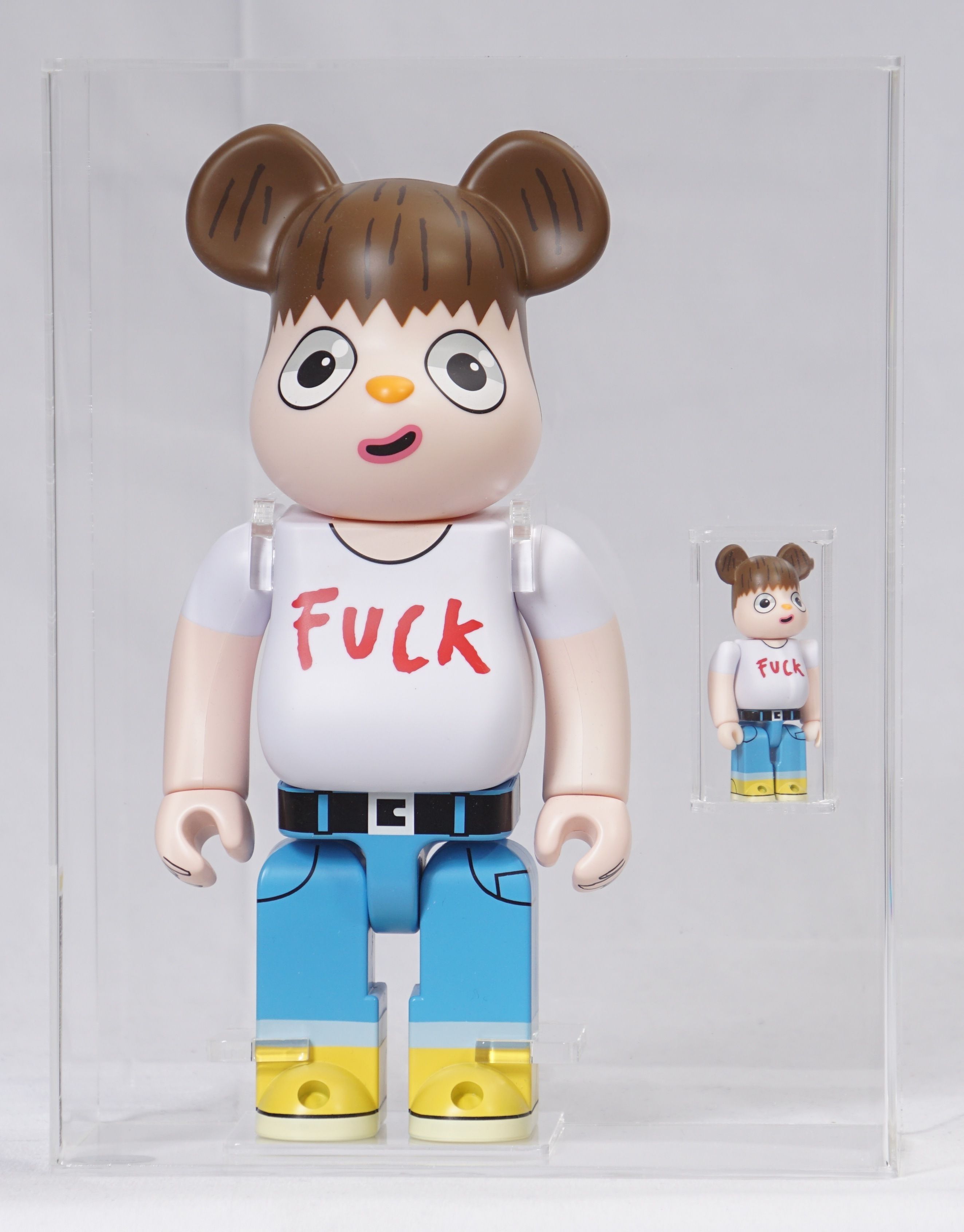 I.W ハーパー　人形 CUSTOM 2018 Medicom Toys Bearbrick 400% & 100% Figure Set - Javier