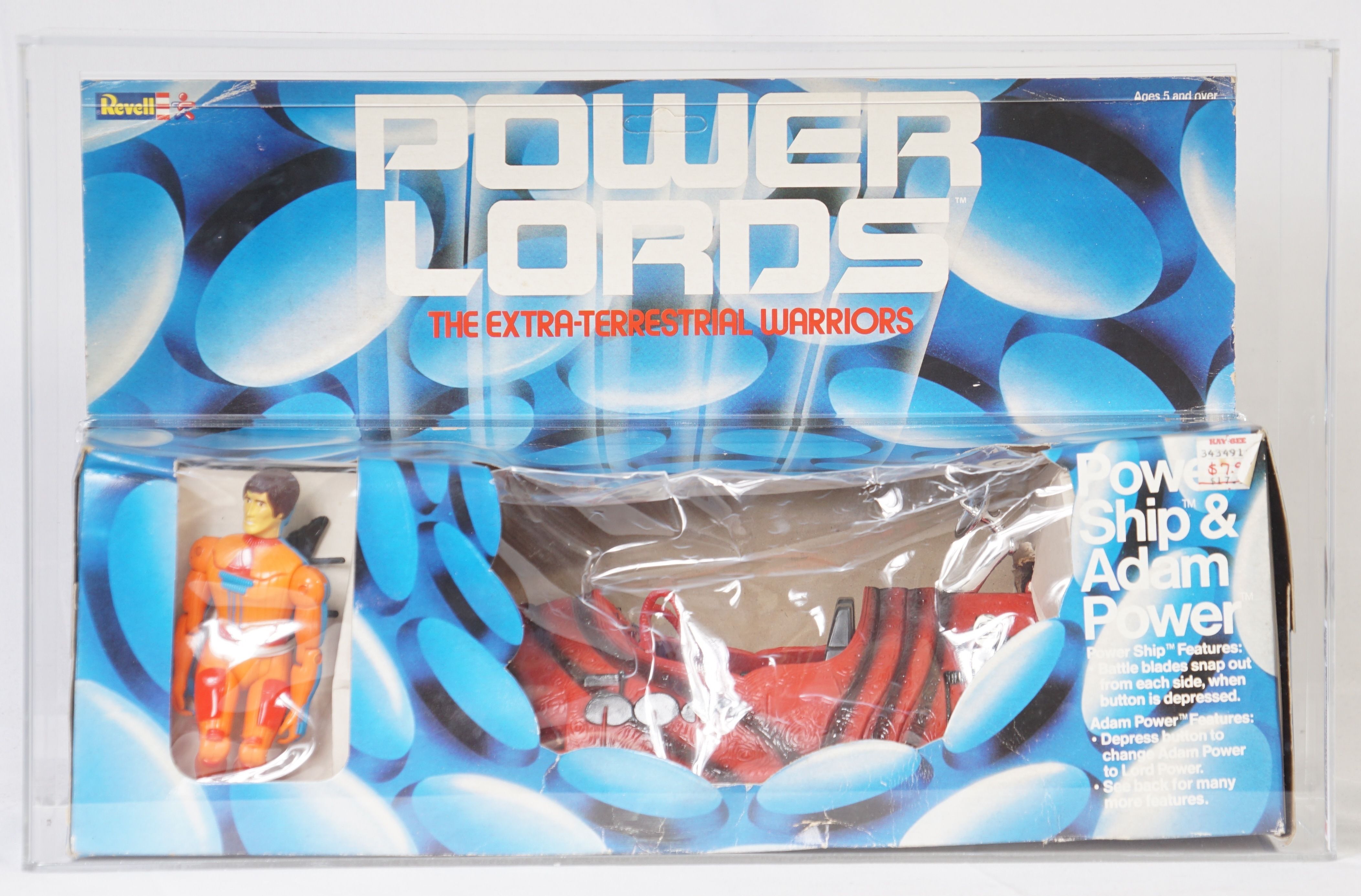 Figurine Revell Power Lords Ggriptogg 1982 Vintage - Rare Et Incomplète Pour Collection