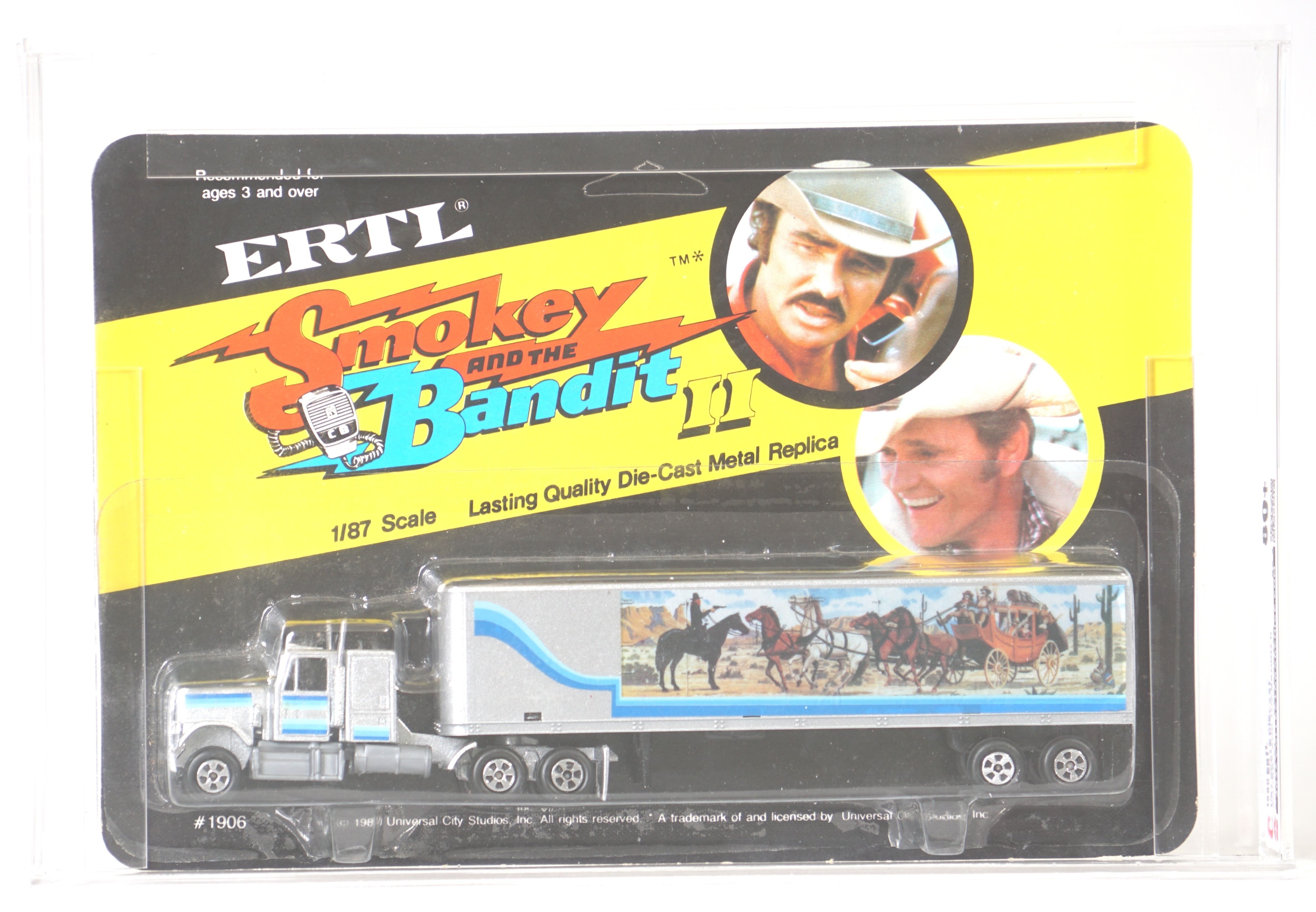 1980 ERTL Diecast 1/87 Carded Diecast Vehicle - Smokey and the