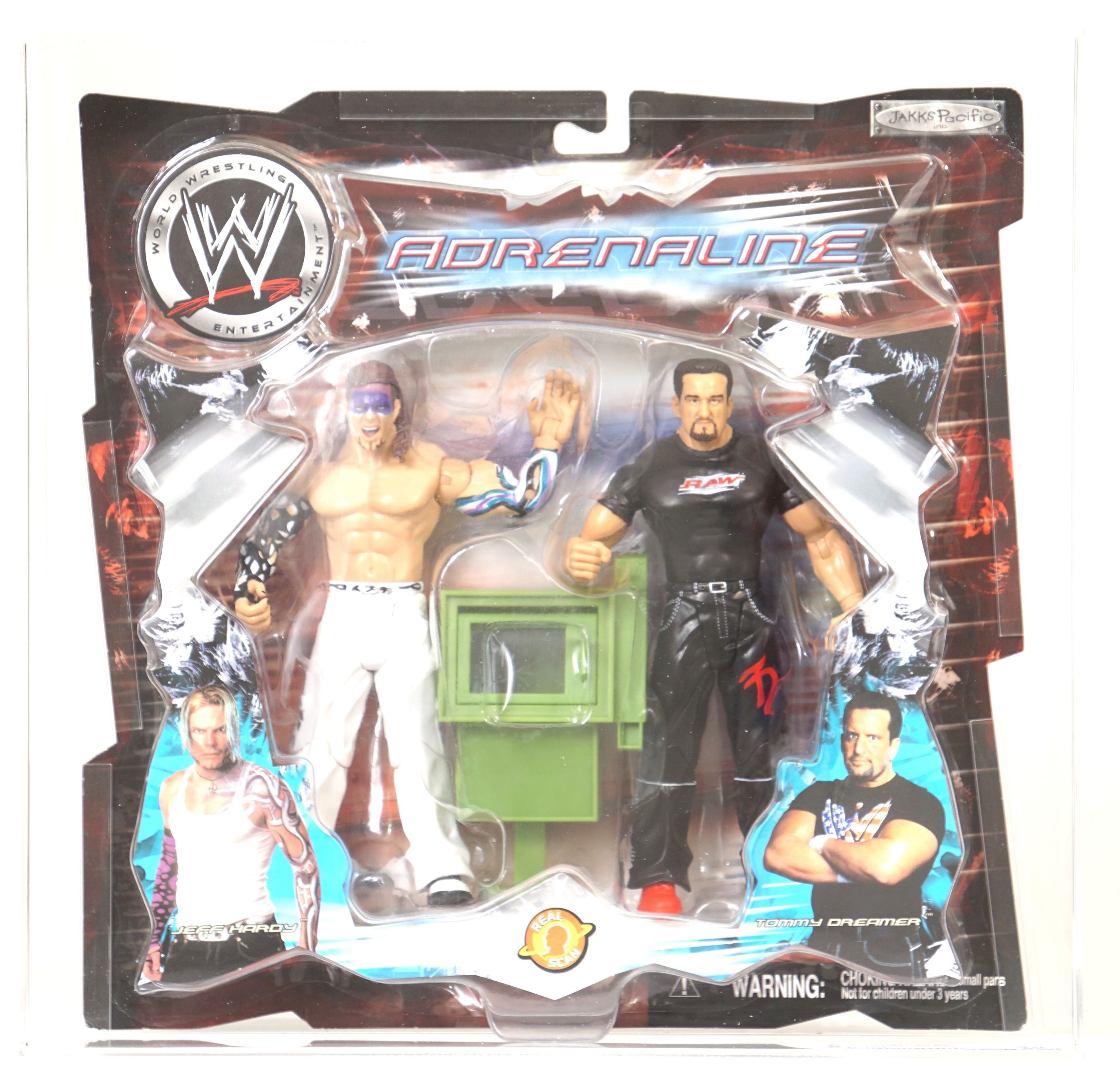 WWE ベイダー フィギュア　2003 ジャックスパシフィック 2003 Jakks Pacific WWE Adrenaline 2 Pack Carded Action Figures