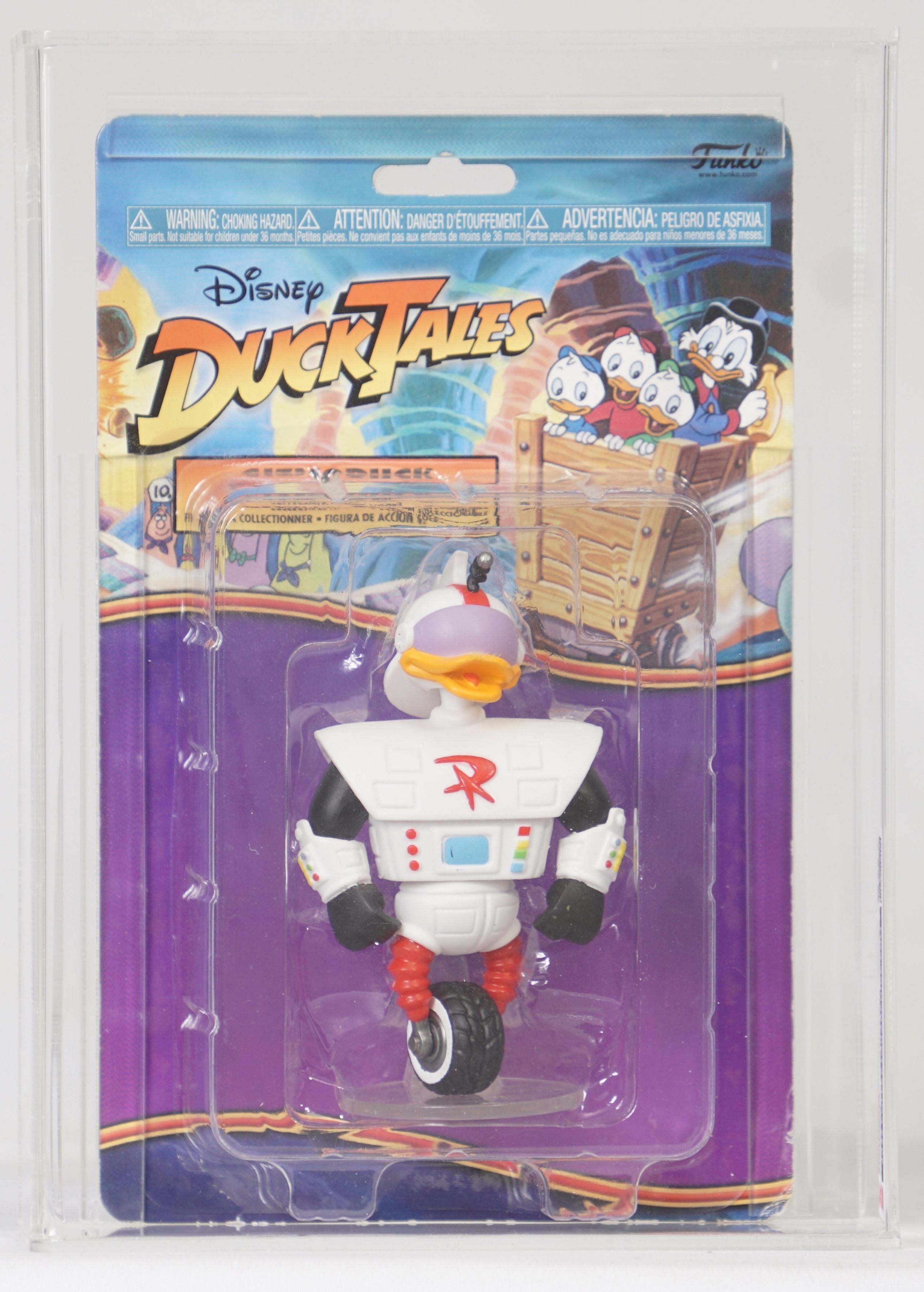 ロモノーソフ　鴨のフィギュア 2018 Funko Duck Tales Carded Action Figure - Gizmo Duck