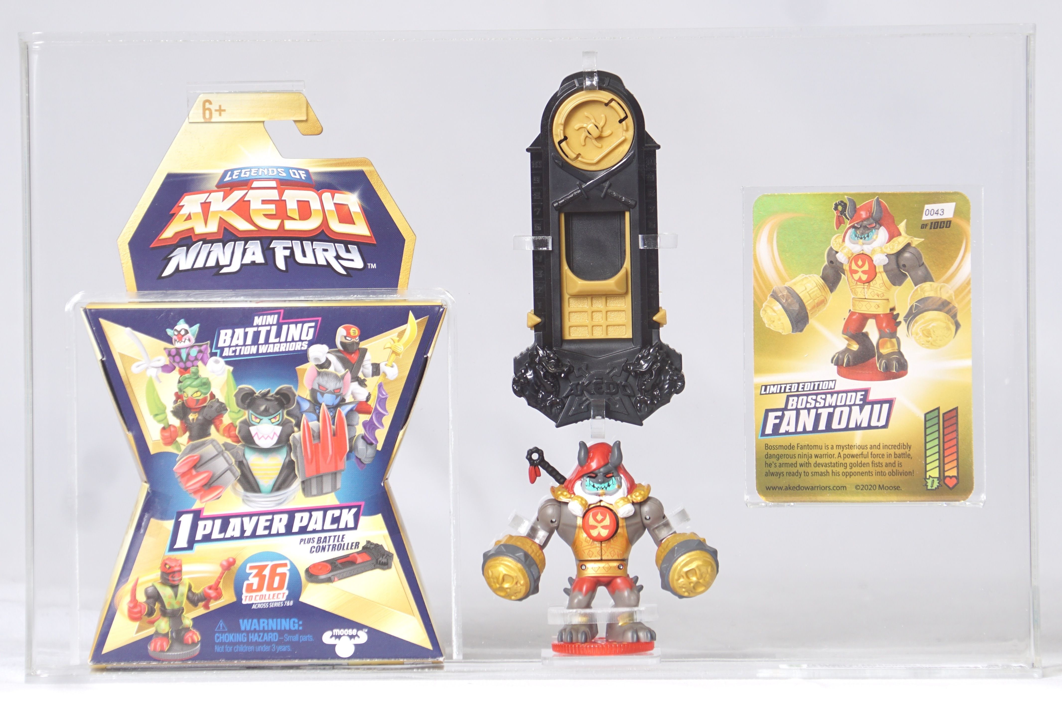 2024 Moose Toys Legends of Akedo Ninja Fury Loose Action Figure