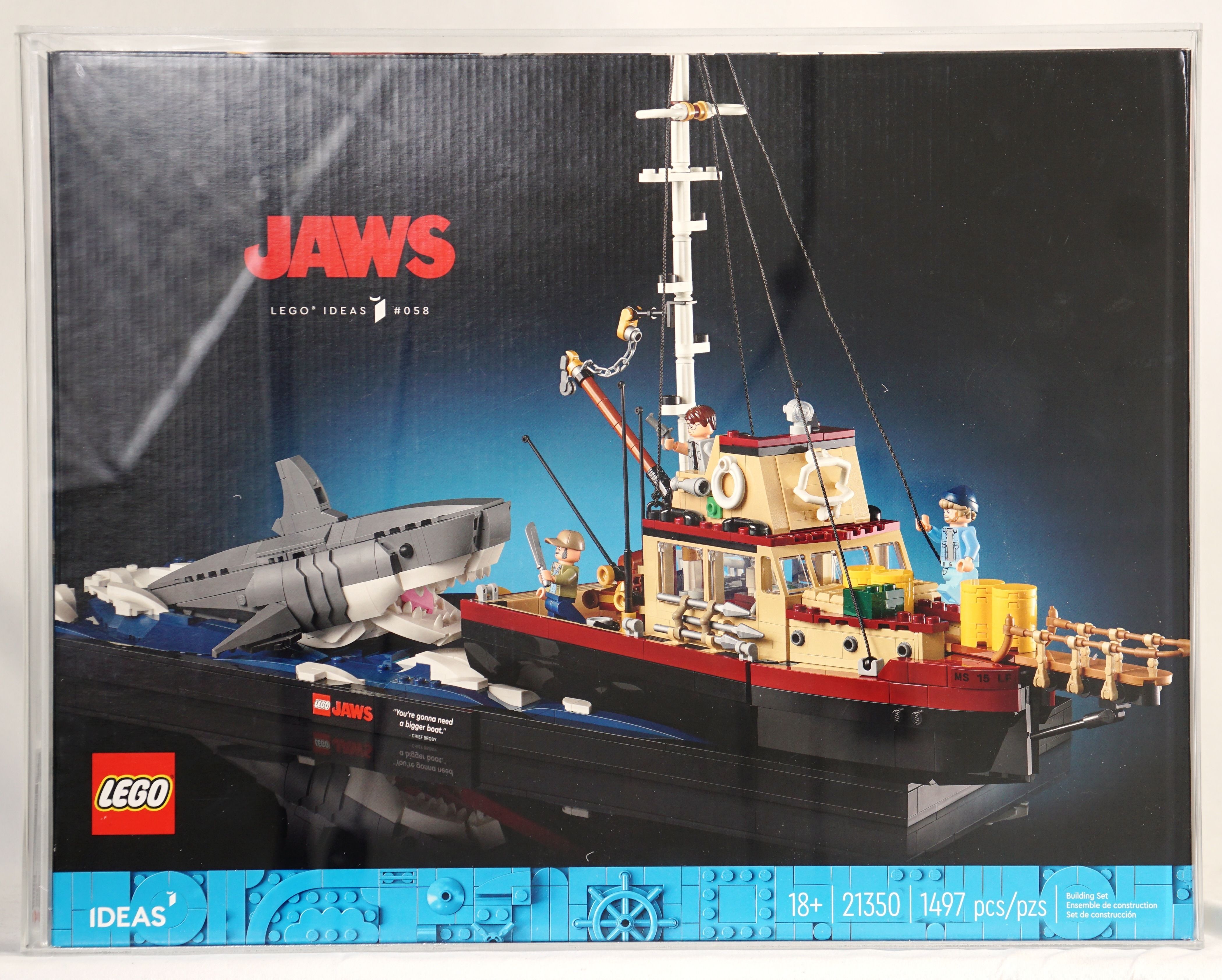 2024 LEGO Ideas Boxed Set - Jaws #21350