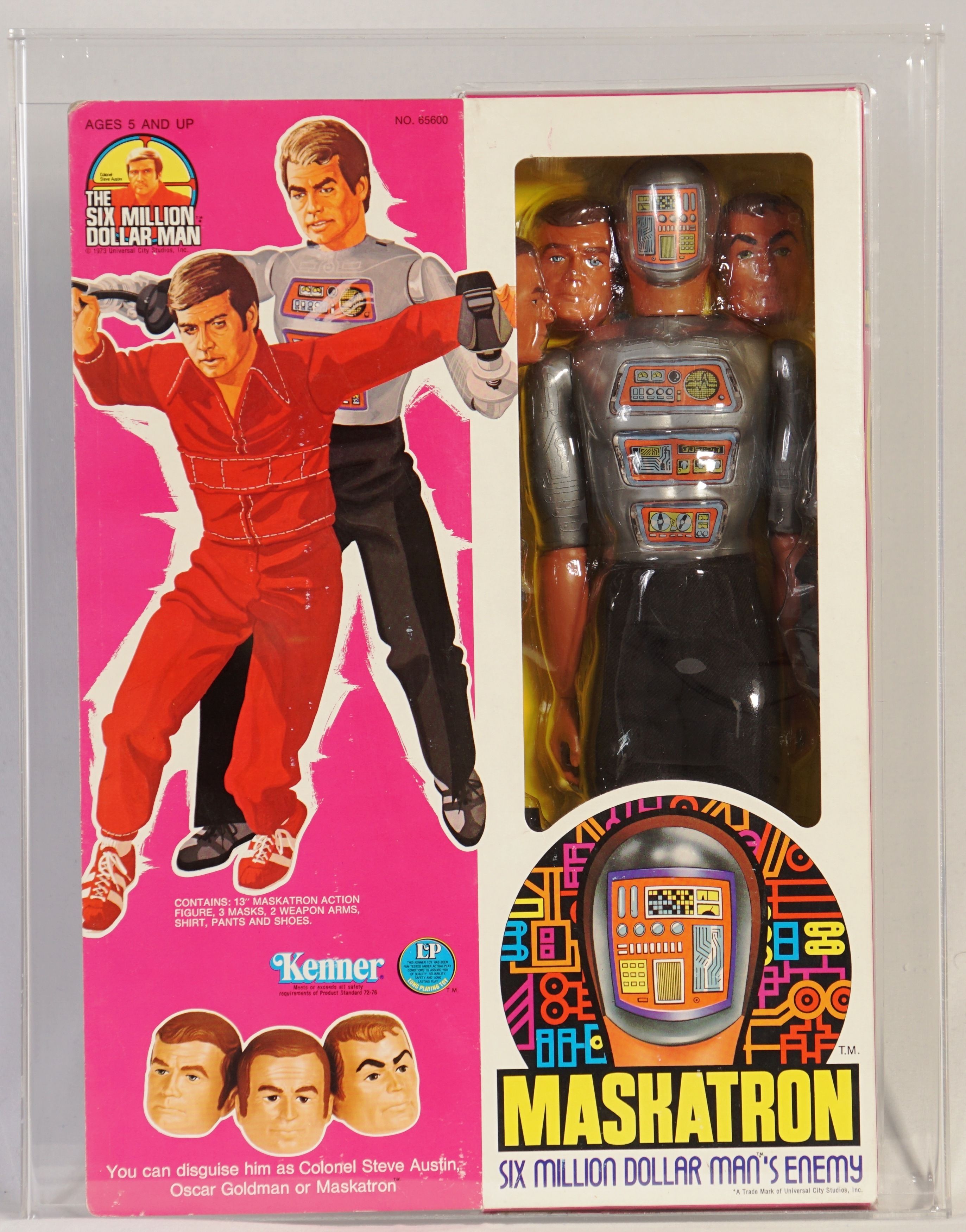 Meccano Maskatron - L'Homme Qui Valait 3 Milliards - 1976 - Incomplet