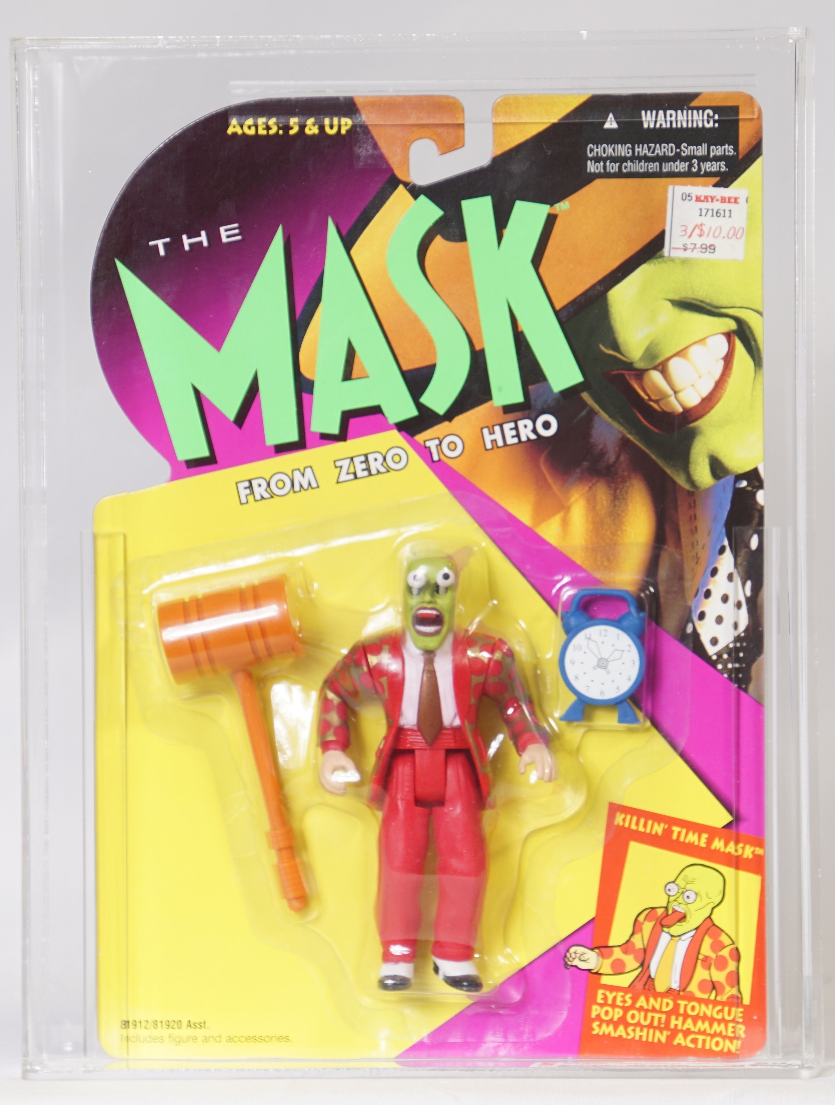 貴重な2体　THE MASK KILLIN' TIME MASK フィギュア Vintage 1995 Kenner The Mask Killin Time Mask 