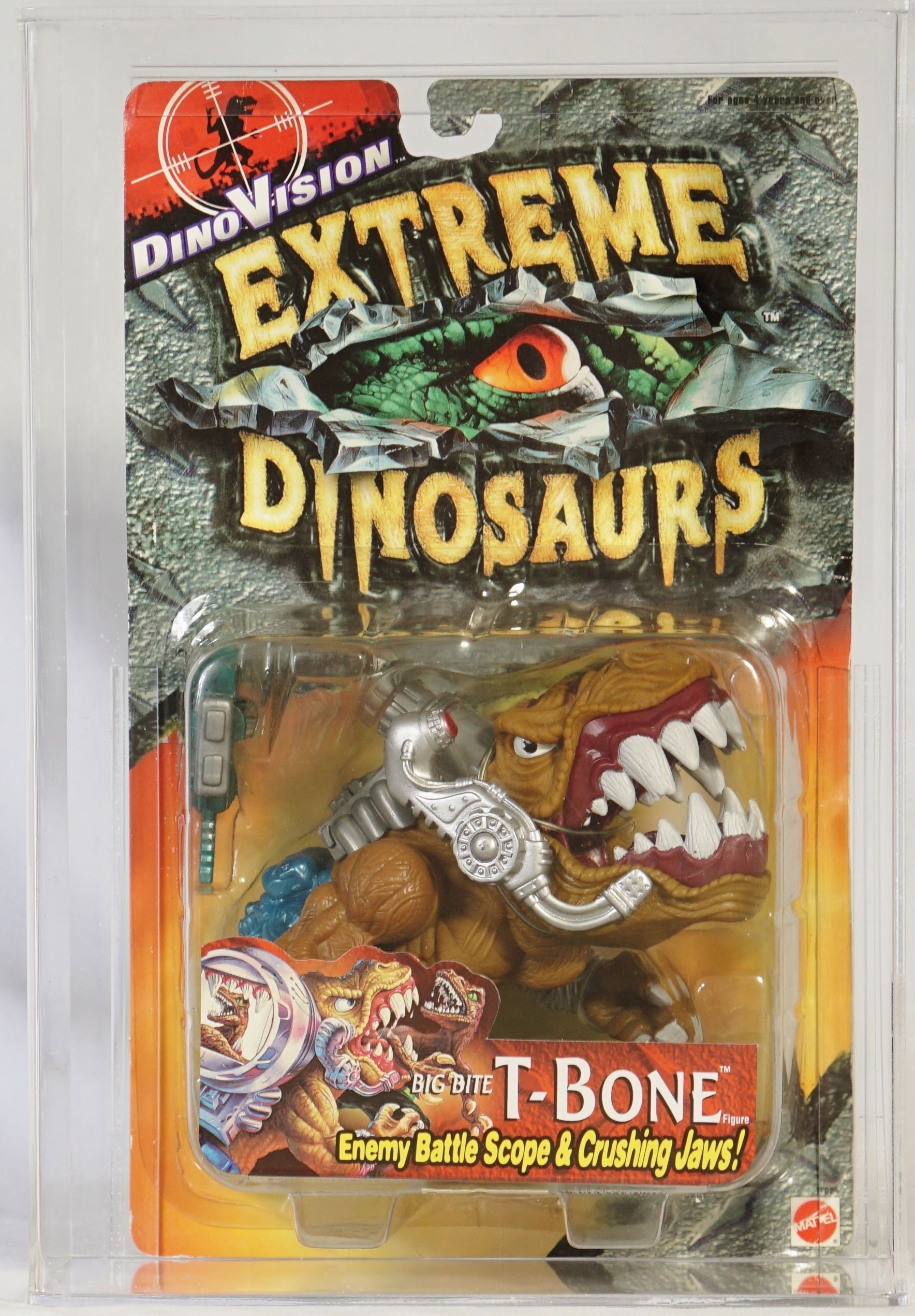 1997 Mattel Extreme Dinosaurs Carded Action Figure - T-Bone