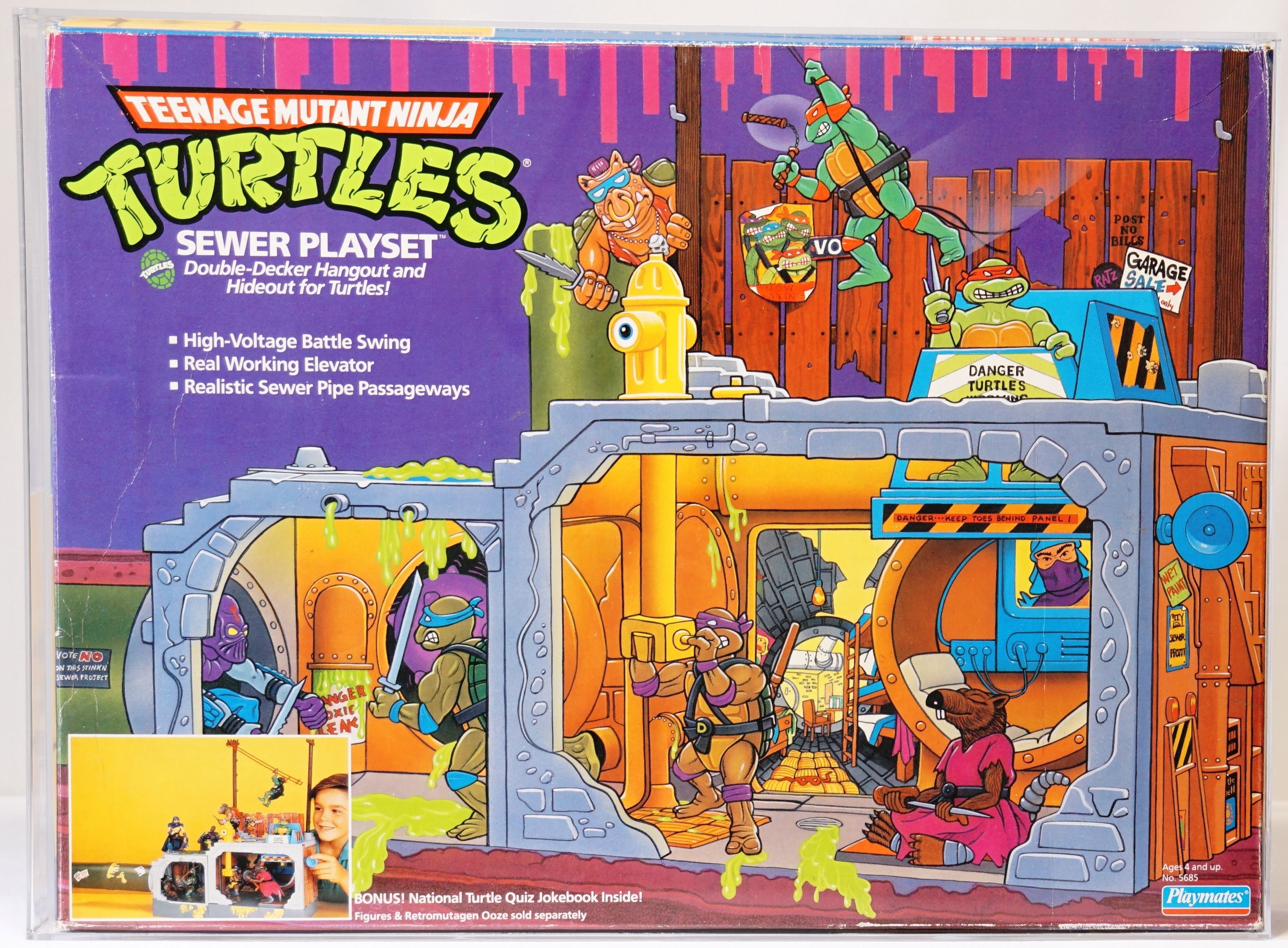 Pack 4 Figurines XL Les Tortues Ninja Deluxe Box Set Mezco Toys Tortues