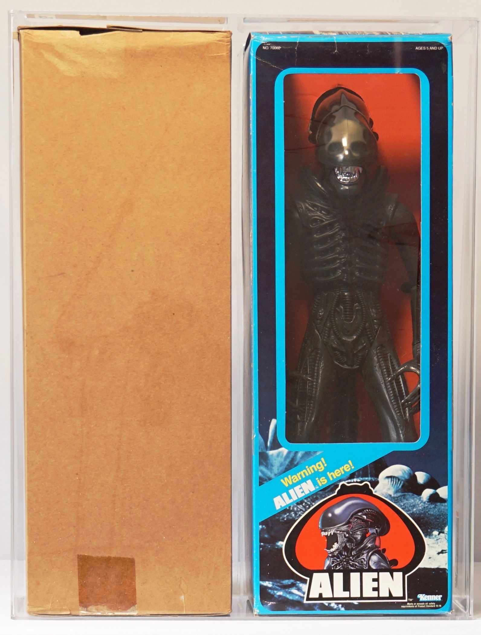 1979 Kenner 18 Inch Boxed Figure & Department Store Mailer Box - Alien