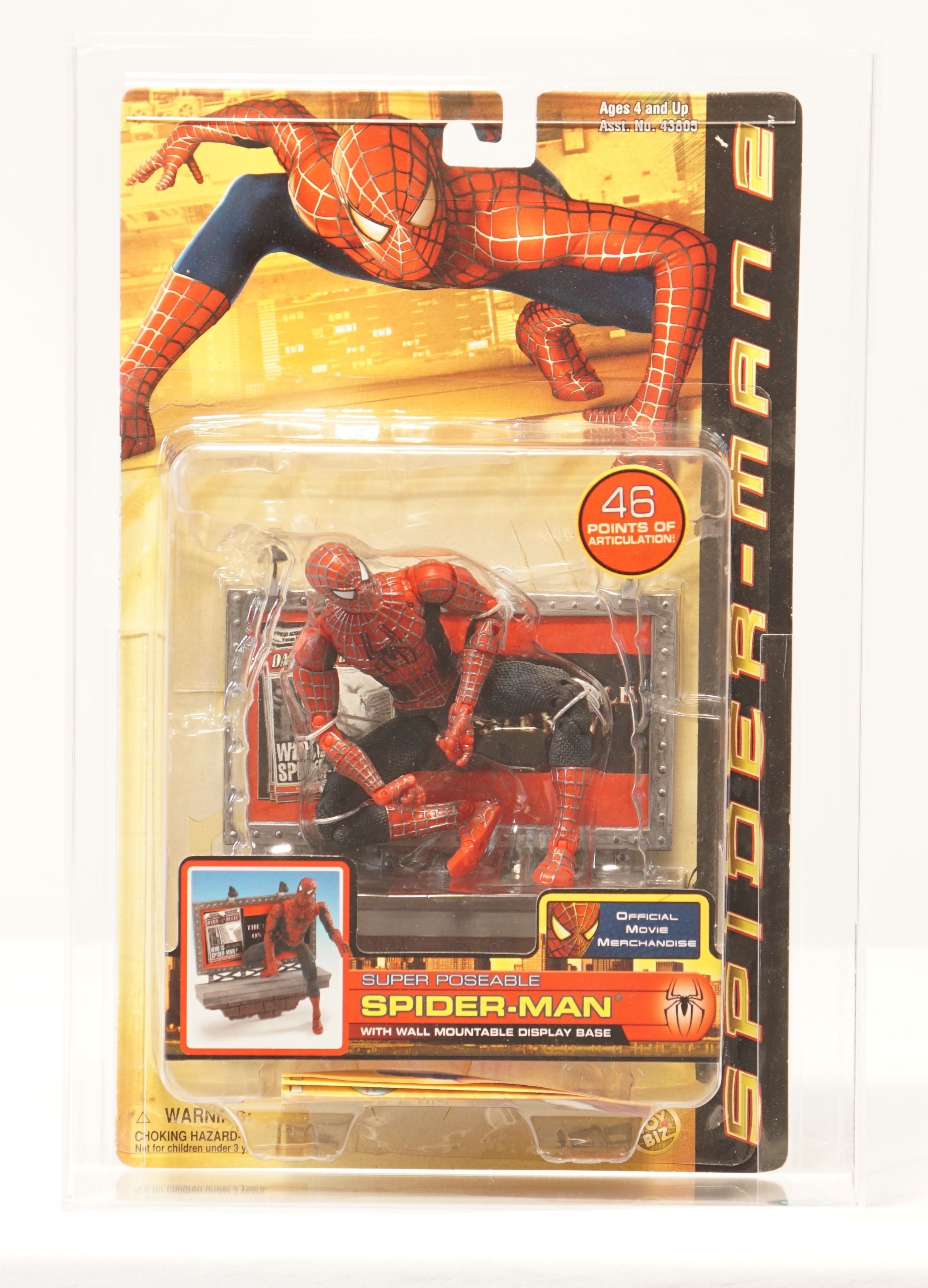 【希少】スパイダーマン2 6インチフィギュア　ツインパック　2004年　USJ 2004 Spiderman 2 Super Poseable Spiderman And Mary Jane 12