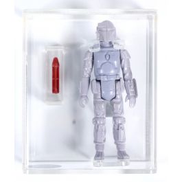 1979 Star Wars Prototype Grey Unpainted L-Slot Rocket Firing Boba Fett