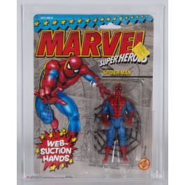 1990 Toy Biz Marvel Super Heroes Carded Action Figure - Spider-Man