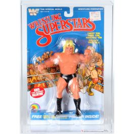 1985 LJN WWF Wrestling Superstars Carded Action Figure - Greg 'The