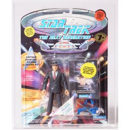 1994 Playmates Star Trek TNG Carded Action Figure - Captain Jean