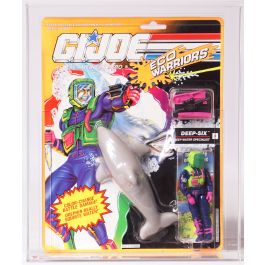1992 Hasbro G.I. Joe Eco Warriors Carded Action Figure - Deep-Six