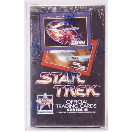 1991 Impel Marketing 36ct. Box Collector Cards - Star Trek 25th Anniversary  (Series II)