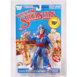 1988 LJN WWF Wrestling Superstars Carded Action Figure - Honky