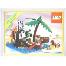 1992 LEGO Boxed Legoland Pirate System- Shipwreck Island #6260