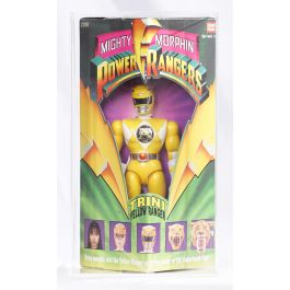 Figurine Power Rangers Bandai 1994 - Karate Choppin' Trini Yellow - NEUVE