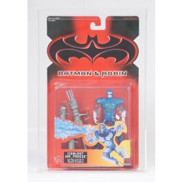 1997 Kenner Batman & Robin Carded Action Figure - Iceblast Mr. Freeze