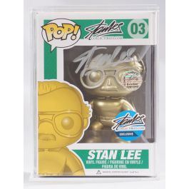Figurine Pop Stan Lee #3 pas cher : Stan Lee - Or