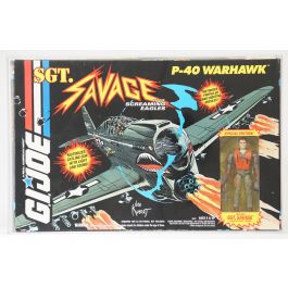 1994 Hasbro G.I. Joe Boxed Vehicle - P-40 Warhawk