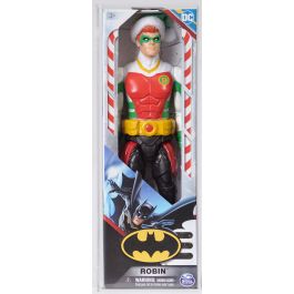 Action Figure DC Batman 2022 Robin 10 Cm - Costume Rosso Metallico Con Accessori Spin Master