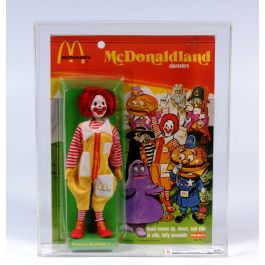 1976 Remco McDonald s Carded Action Figure Ronald McDonald