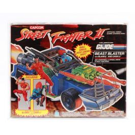 注目ショップ 1993 Hasbro G.I. Joe Boxed Vehicle - Capcom Street Fighter ミリタリー