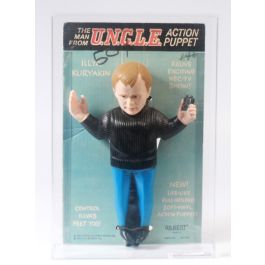 Vintage Gilbert Man From Uncle Illya Kuryakin Action Figure in Reproduction Box