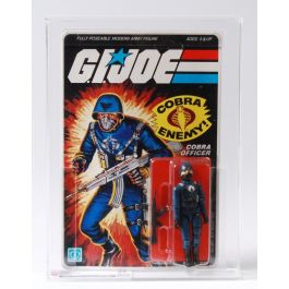 1982 Hasbro G.I. Joe Carded Action Figure - Cobra Officer