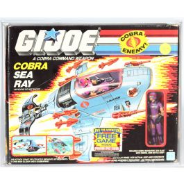 1987 Hasbro G.I. Joe Boxed Vehicle Cobra Sea Ray