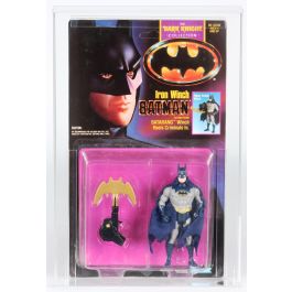 1990 Kenner Batman Dark Knight Collection Carded Action Figure - Iron Winch