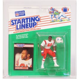 1989 Kenner Starting Lineup NFL Carded Sports Figure - Garin Veris