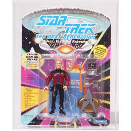 1992 Playmates Star Trek TNG Carded Action Figure - Captain Jean-Luc Picard