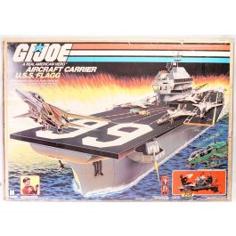 1985 Hasbro G.I. Joe Boxed Vehicle U.S.S. Flagg Aircraft Carrier