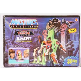 【時間指定不可】 Boxed MOTU He-Man Mattel 1985 Playset Pit Slime - その他