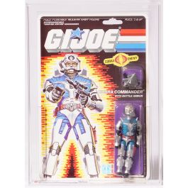 1987 Hasbro G.I. Joe Carded Action Figure - Cobra Commander with Battle  Armor