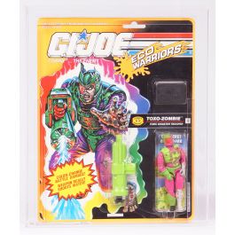 1992 Hasbro G.I. Joe Eco Warriors Carded Action Figure Toxo Zombie