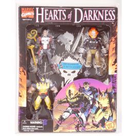1997 Toy Biz Marvel Comics 3-Pack Boxed Action Figures - Hearts 