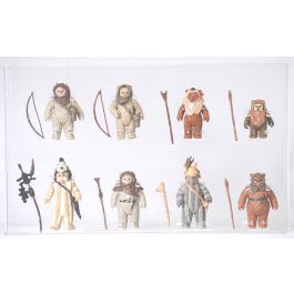 CUSTOM 1980s Kenner Star Wars 8pc Ewoks Loose Action Figures -  Wicket/Paploo/Romba/Lumat/Warok/Chief Chirpa/Teebo/Logray