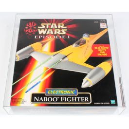 1998 Hasbro Star Wars EP1 Boxed Vehicle - Electronic Naboo Fighter