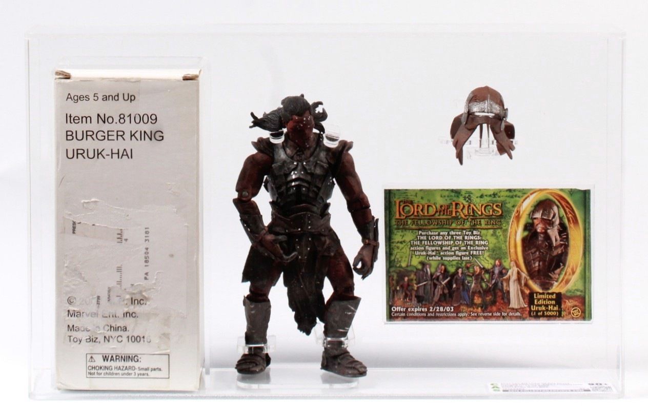 Burger king lord of the rings figures cheap