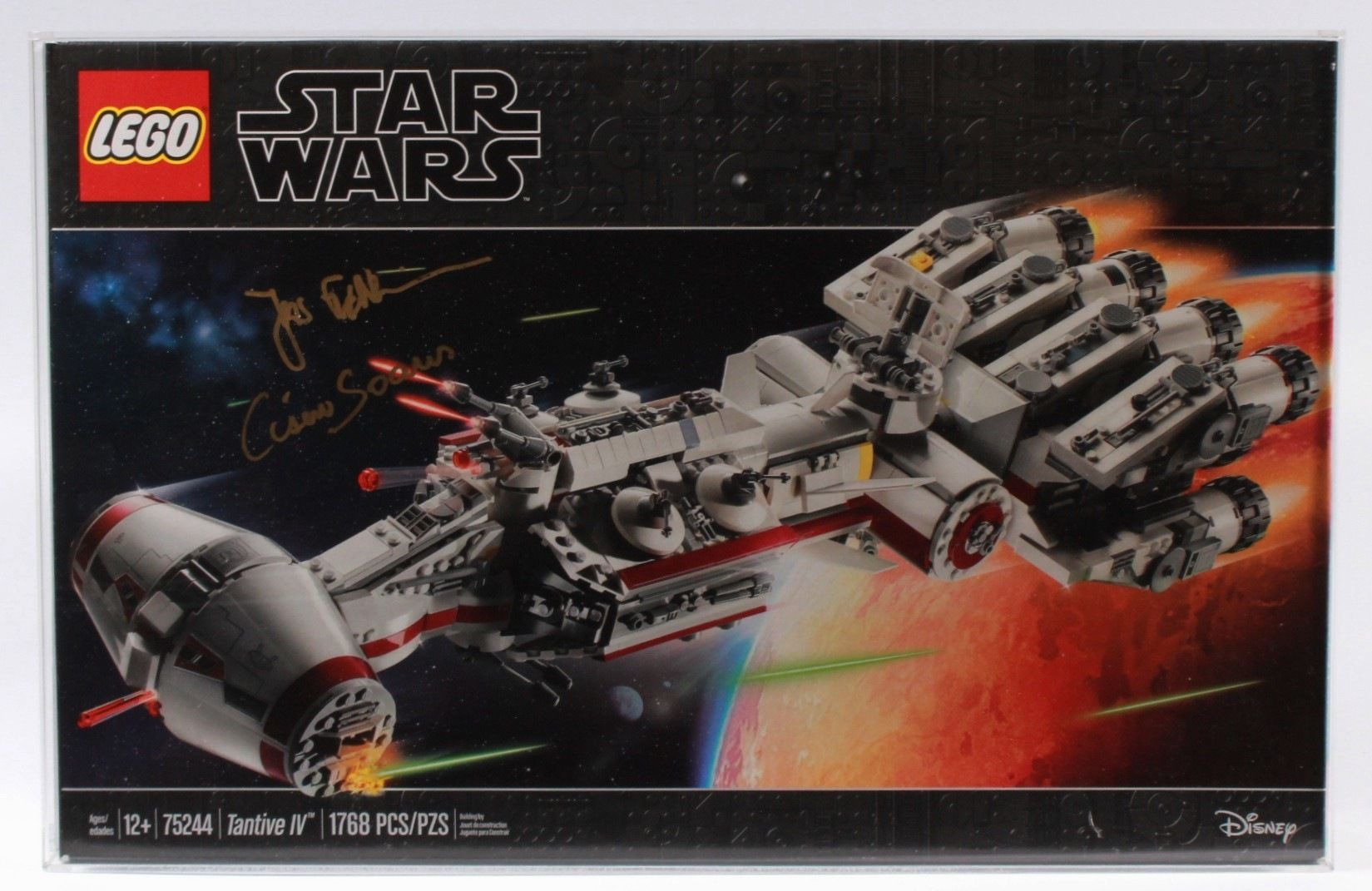 2019 LEGO Star Wars Boxed Kit Tantive IV Celebration Chicago 2019 Exclusive Signed by Jens Frederiksen Cesar Soares