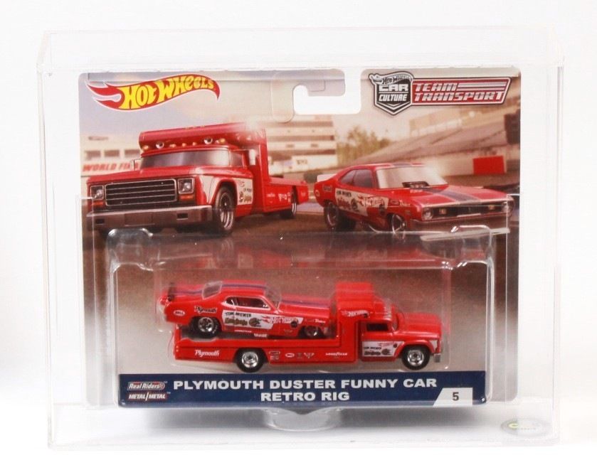 Hot wheels plymouth duster funny car retro rig deals